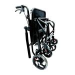 Cadeira De Transporte D90 Com Rodas Em Aco At� 100kg Dellamed - Foto 2