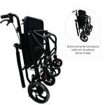 Cadeira De Transporte D90 Com Rodas Em Aco At� 100kg Dellamed - Foto 4