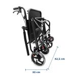 Cadeira De Transporte Dellamed D90 Dobr�vel At� 100kg - Foto 5