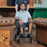 Cadeira De Transporte Dellamed D90 Dobr�vel At� 100kg - Foto 13