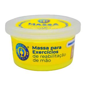 Massa Para Exercicios Reabilitao Mo Ortho Pauher AMARELO/LEVE  FG42