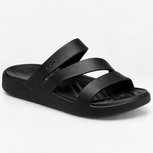 Sand�lia Crocs Getaway Strappy Plataforma 209587 Feminina - Foto 1