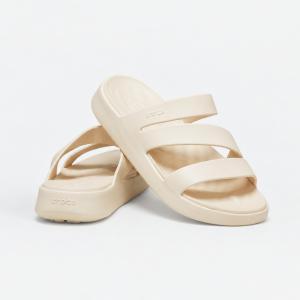 Sand�lia Crocs Getaway Strappy Plataforma 209587 Feminina - Foto 3
