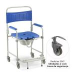 Cadeira Banho Higienica D45 Dobravel Desmontavel Aco At� 150kg Dellamed - Foto 12