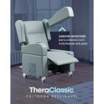 Poltrona Reclinavel Theraclassic Cinza Theramart - Foto 6
