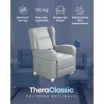 Poltrona Reclinavel Theraclassic Cinza Theramart - Foto 7