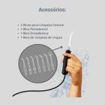 Irrigador Oral 7 Pontas Jet Clean Pro 600ml Relaxmedic - Foto 8