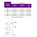 Meia Compressao Venosan 4000 Ultraline Meia Coxa 30-40 Aberta - Foto 2