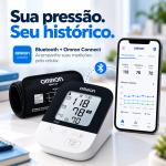 Aparelho De Press�o Digital Omron Hem-7156t Bluetooth Intelli Wrap - Foto 3