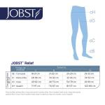 Meia Compress�o Jobst Relief Meia Coxa Com Silicone Ponteira Aberta Unissex 20-30 - Foto 3