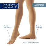 Meia Compress�o Jobst Relief Meia Coxa Com Silicone Ponteira Aberta Unissex 20-30 - Foto 5