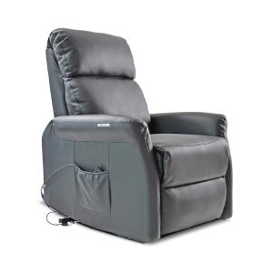 Poltrona Elevamed Massageadora Reclinavel Dellamed  CINZA