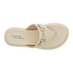 Sandalia Modare Napa Floather Nature Feminino - Foto 6