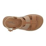 Sandalia Papete Modare Confort�vel Napa Floather Nature Com Elastico Feminino - Foto 6