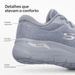 T�nis Skechers Arch Fit 2.0 232700br Masculino - Foto 6