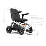 Cadeira De Rodas Motorizada Robooter Power Lite At� 150kg - Foto 4