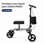 Andador Com Apoio Para Joelho 4 Rodas Mobil At� 136kg - Foto 14