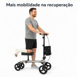 Andador Com Apoio Para Joelho 4 Rodas Mobil At� 136kg - Foto 5