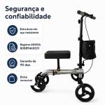 Andador Com Apoio Para Joelho 4 Rodas Mobil At� 136kg - Foto 10