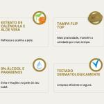 Toalhas Umedecidas Infantil Love Care 100 Unidades Mili - Foto 2