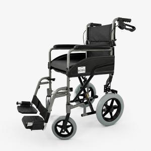 Cadeira De Rodas Vibe Aluminio Aro 12 Mobil At� 100kg 48 PRETO