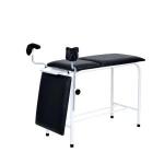 Mesa Ginecol�gica Tubular Estofada Exames Preta At� 150kg Htc - Foto 2