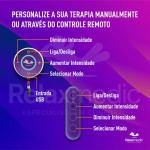 Estimulador Pulso Eletronico Fisio Tens Costas Relaxmedic - Foto 6