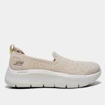 Tenis Skechers Go Walk Flex Clever View 896253br Feminino - Foto 1