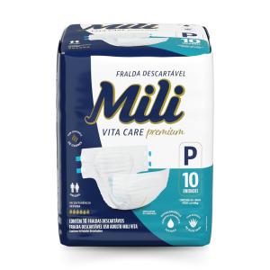 Fralda Geritrica Mili Vita Care Premium P 10 UNIDADES ACAB.1.1.823