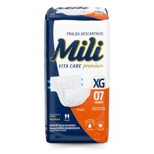 Fralda Geriatrica Mili Vita Care Premium Xg XG 7 UNIDADES 