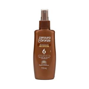 leo Bronzeador Corporal Spray Fps06 110ml Cenoura E Bronze   