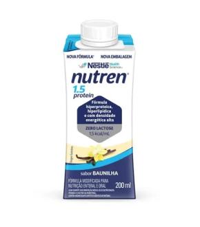 Nutren 1.5 Protein Nestl� Suplemento Nutricional Hiperproteico Sem Lactose