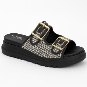 Sandalia Modare Tecido Tramado Valencia Milano Feminino 39 MULTI PRETO/PRETO 7200.104.28980.90823