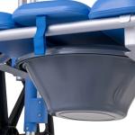 Cadeira De Banho Higienica D65 Aluminio At� 150kg Dellamed - Foto 5