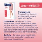 Meia Jobst Ultrasheer 20-30 Mmhg 3/4 Panturrilha - Foto 4