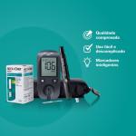 Kit Glicose Accu Chek Active Novo Completo 10 Tiras Roche - Foto 3