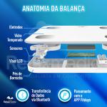 Balan�a Digital De Bioimped�ncia Go Balance Relaxmedic - Foto 2