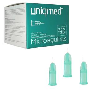 Microagulha Agulha De Lebel Unidade Uniqmed