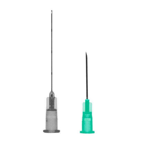 Microcanula Com Agulha Auxiliar Unidade Uniqmed