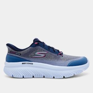 Tenis Skechers Slip Ins Go Walk Max Cushioning Hyper Burst 125881 Feminino