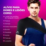 Bolsa Termica Gel Black Ombro Relaxmedic - Foto 2