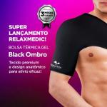 Bolsa Termica Gel Black Ombro Relaxmedic - Foto 4