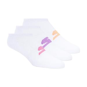 Kit 3 Pares Meia Microfibra Non Terry Invisivel S101720 Skechers 33-39 LILAS BEGE LVMT