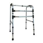 Andador Articulado E Fixo Em Aluminio Com Rodas Sequencial At� 150kg - Foto 1