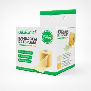 Bandagem Espuma Pr� Tape Bioland 7cm X 27m