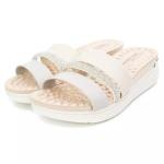 Tamanco Modare Napa Float Nature Safiano Strass Feminino - Foto 3