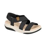 Sandalia Modare Elastico Meer Napa Floa Natural Sens Flex Feminino - Foto 1