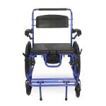 Cadeira De Banho Higienica D70 4 Em 1 Em Aluminio Com Suporte De At� 200kg Dellamed - Foto 5