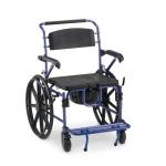 Cadeira De Banho Higienica D70 4 Em 1 Em Aluminio Com Suporte De At� 200kg Dellamed - Foto 6