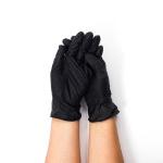 Luva Nitrila Sem Talco 100 Unidades Safemax Supermax - Foto 3